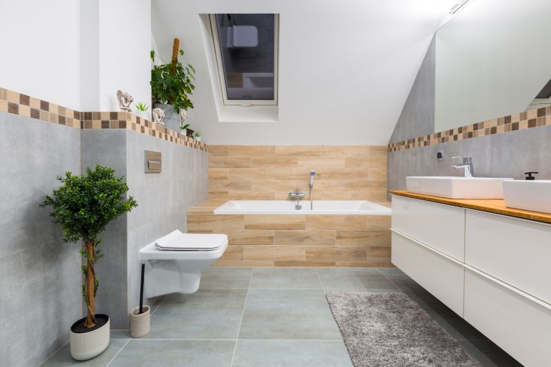 Open-Plan Bathroom Design